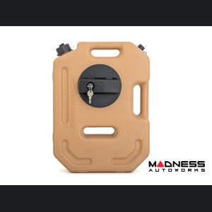 Fluid Container - Flat - Mountable - Rough Country - Tan - 10L